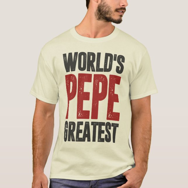 T-shirt Cadeau pour Pepe (Devant)