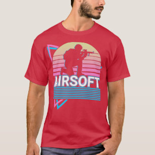 T-shirt Cadeau Retro Airsoft