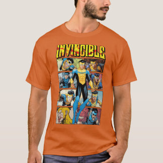 T-shirt Cadeau rétro de la bande dessinée Invincible