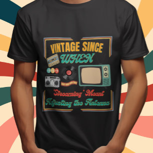 T-shirt cadeau Retro vintage - cadeau d'anniversai
