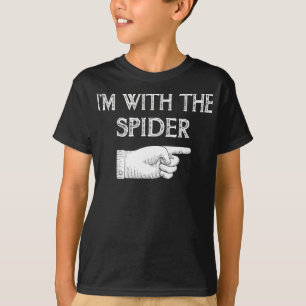 T-shirt Cadeau Spider   I'm With The Spider Costume Matchi