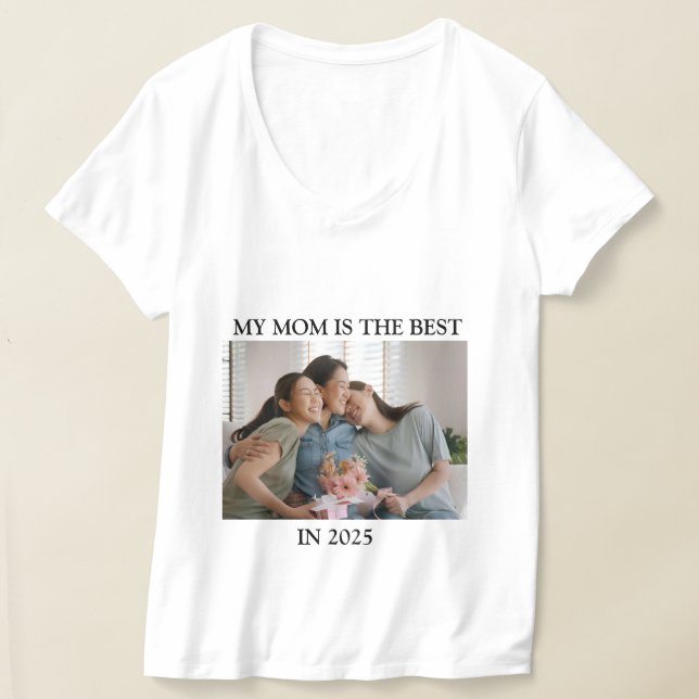T-shirt Cadeau unique de la Fête des Mères Surprise (Poser)