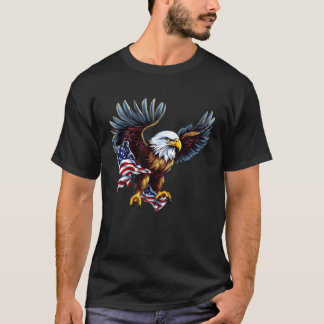 T-shirt Cadeau USA Montre ta fierté américaine avec style