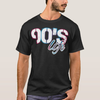 T-shirt cadeau vie dans les années quatre-vingt-dix