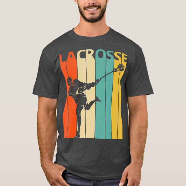 T-shirt Cadeau vintage de crosse (Devant)