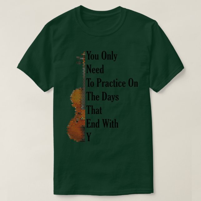 T-shirt Cadeau Violon mignon (Design devant)