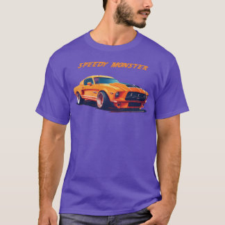 T-shirt Cadeau voiture de sport petites amies