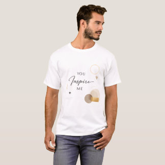 T-shirt "Cadeau Vous M'Inspirez De Tout Cœur "