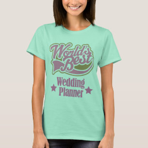 T-shirt Cadeau wedding planner (World Best)