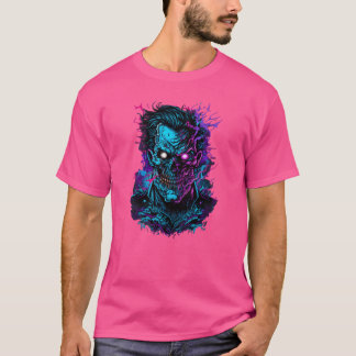 T-shirt cadeau zombie halloween vintage