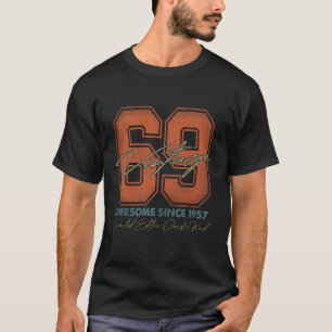 T-shirt Cadeaux 69 Ans Vintage 1957 Édition Limitée 69t