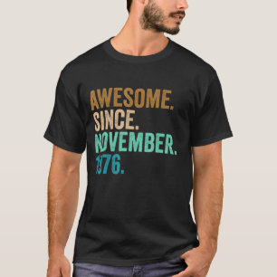 T-shirt Cadeaux âgés de 46 ans stupéfiant depuis novembre 