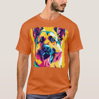 T-shirt Cadeaux Amoureux de les chiens allemands bergers c