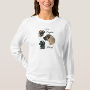 T-shirt Cadeaux anglais d'art de mastiff