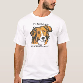 T-shirt Cadeaux anglais de berger - sable