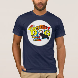 T-shirt Cadeaux barbus de colley d'agilité