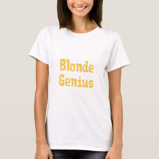 T-shirt Cadeaux blonds de génie