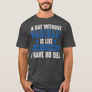 T-shirt Cadeaux Cool De L'Amoureux Du Baseball Pour Le Ven
