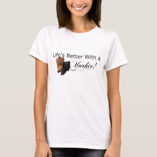 T-shirt Cadeaux d'amant de Yorkie