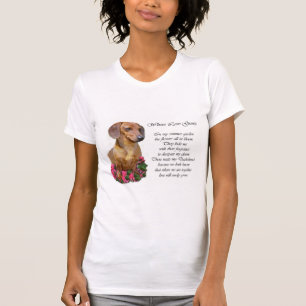 T-shirt Cadeaux d'amants de teckel
