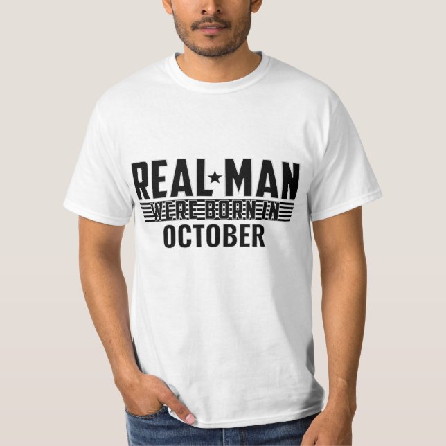 T-shirt Cadeaux d'anniversaire - OCTOBRE (Devant)