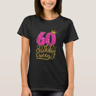 T-shirt Cadeaux de 60 ans 60e anniversaire Queen Diamond C