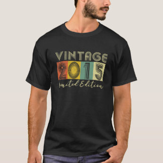 T-shirt Cadeaux de 7 ans Vintage 2015 Edition Limitée 7E