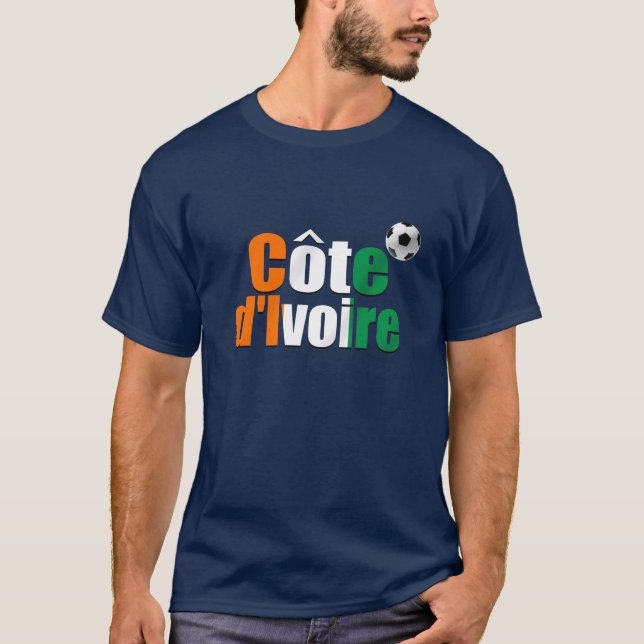 T-shirt Cadeaux de ballon de football de passionés du (Devant)