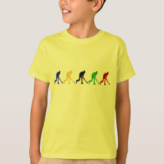 T-shirt Cadeaux de bâton de hockey et de boule de gisement