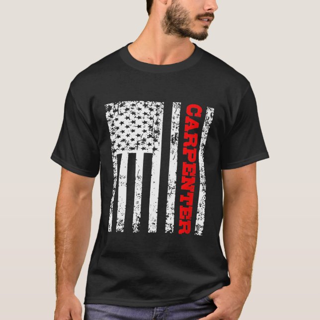 T-shirt cadeaux de charpentier (Devant)
