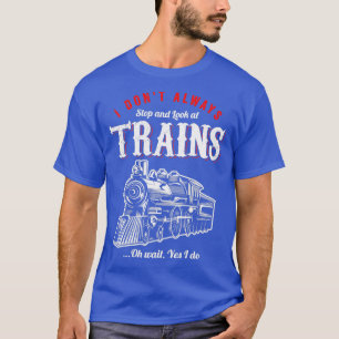T-shirt Cadeaux de chemin de fer pour un ventilateur de tr