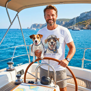 T-shirt Cadeaux de chien nautiques pour les propriétaires