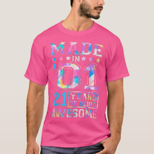 T-shirt Cadeaux De Fille De 21 Ans Pour 21E Anniversaire C