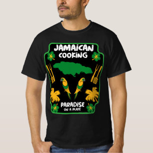 T-Shirt Cadeaux de gourmands de cuisine jamaïcaine