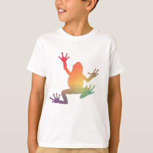 T-shirt Cadeaux de grenouille colorés