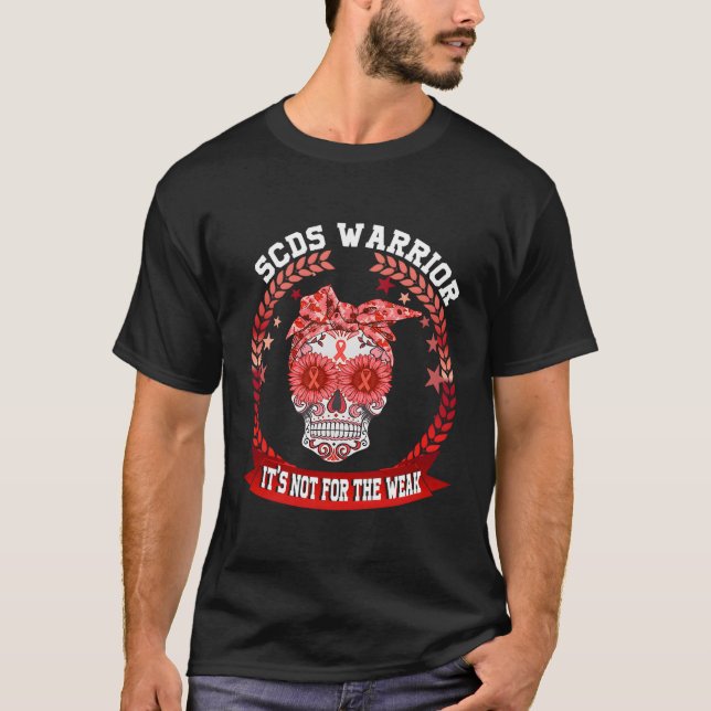 T-shirt Cadeaux De Guerrier De Scds Canal Supérieur Dehisc (Devant)