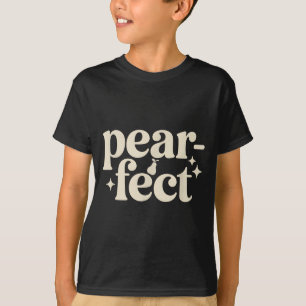 T-shirt Cadeaux de jeu de mots minimal sur la poire parfai