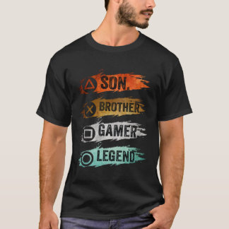 T-shirt Cadeaux De Jeu Pour Jeunes Garçons 8-16 Ans Joueur