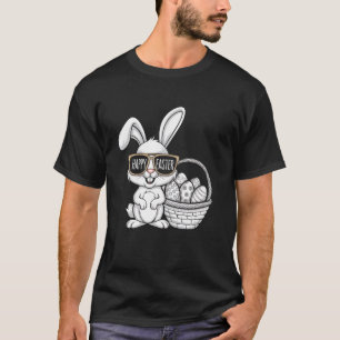 T-shirt Cadeaux de lapin de Pâques Garçons Chasse aux œufs