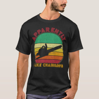 T-shirt Cadeaux De Logement Équipement De Scie À Couche Po