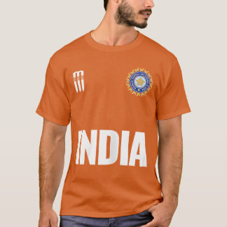 T-shirt Cadeaux de maillot de cricket d'Inde pour les fans