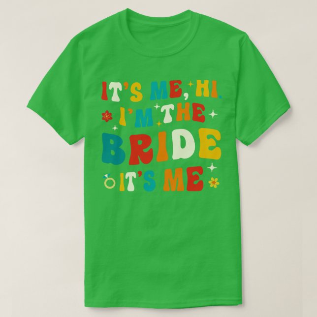 T-shirt Cadeaux de mariée Mariage Faire-part drôle Mariée (Design devant)