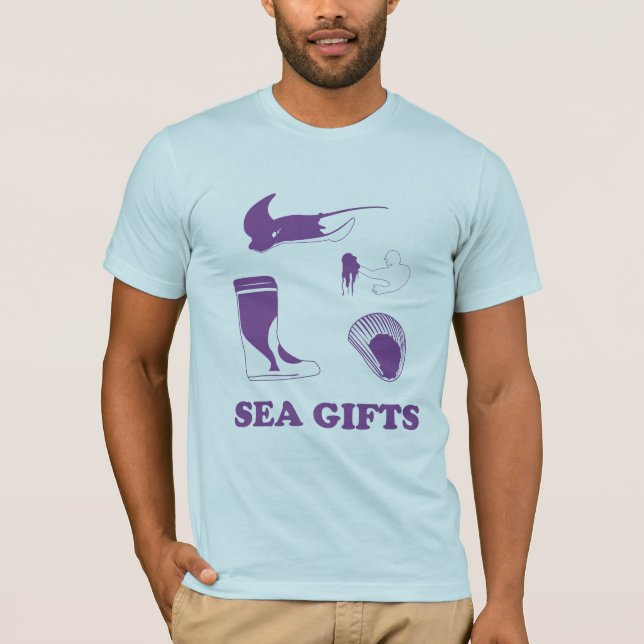 T-shirt Cadeaux de mer ! (Devant)