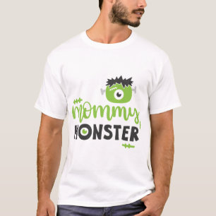 T-shirt Cadeaux de monstre de maman Cadeau d'Halloween pou