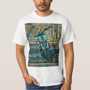 T-shirt cadeaux de moto pour petit ami