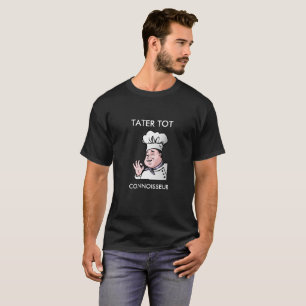 T-shirt Cadeaux de Noël pour lui TATER TOT CONNOISSEUR Fun