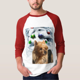 T-shirt Cadeaux de Noël Terrier australien