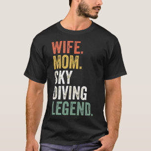 T-shirt Cadeaux de parachutisme pour femmes drôle parachut