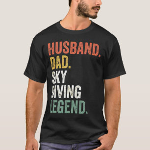 T-shirt Cadeaux de parachutisme pour hommes Drôle de papa 