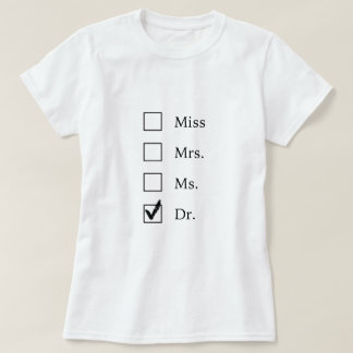 T-shirt Cadeaux de PhD pour des femmes